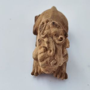 Wild Agarwood Feng Shui Carving-Draak Nakomelingen Heilig Beest - Product Image 3