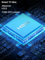 Vente en gros de box TV Android certifiées avec 1 Go de RAM et 8 Go de ROM, films 8K 4K, Android 15.0, box TV intelligente