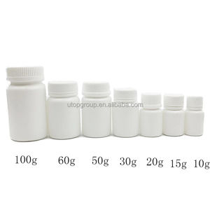 Venta al por Mayor de Botellas de Medicina Vacías de PE Blanco de 10ml 15ml 30ml 50ml 60ml <span class=keywords><strong>100ml</strong></span> con Tapas de Rosca para Cápsulas y Envases de Vitaminas - Product Image 6