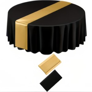 Nappe <span class=keywords><strong>de</strong></span> <span class=keywords><strong>table</strong></span> rectangulaire jetable en plastique résistante à l'huile pour événements intérieurs et extérieurs, décoration <span class=keywords><strong>de</strong></span> fête - Product Image 4