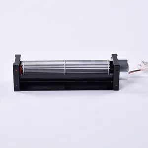 Yüksek hızlı 24v dc fırçasız çapraz akış fan blower elbise askısı