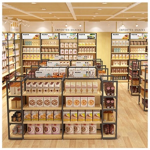 Prateleira <span class=keywords><strong>para</strong></span> mercearia, design popular, dupla face, prateleira de superfície - Product Image 2