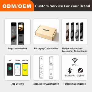 <strong>Smart</strong> Face Lock Tuya Technology <strong>Video</strong> <strong>Intercom</strong> Palm Vein Security Lock Home Access Control Lock Communication Lock <strong>System</strong> - Product Image 3