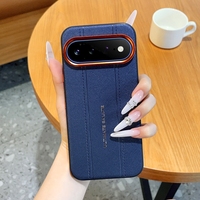 Étui de téléphone en cuir anti-chute de la série Extraordinaire avec grande ouverture pour objectif, design professionnel, pour Google Pixel 11, 11 Pro, 11a