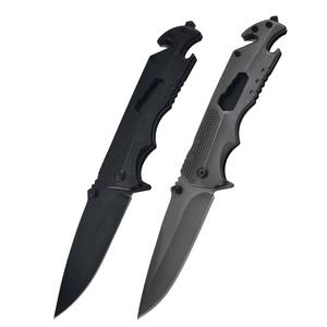 تصميم مخصص سكين جيب بشفرة قابلة للطي أداة يدوية من الفولاذ متعددة الأغراض تكتيكية EDC مع مشبك حزام OEM - Product Image 1
