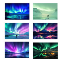 Feuille lenticulaire PET personnalisée, impression 3D, 50 LPI, 75, 100 LPI, image changeante, affiche anime, carte affiche lenticulaire 3D