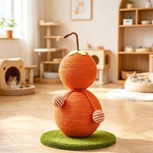 Arbre à <span class=keywords><strong>chat</strong></span> d'extérieur <span class=keywords><strong>de</strong></span> luxe moderne <span class=keywords><strong>de</strong></span> haute qualité, personnalisé, en forme <span class=keywords><strong>de</strong></span> gourde, en bois, avec griffoir et tour d'escalade, vente en gros - Product Image 1