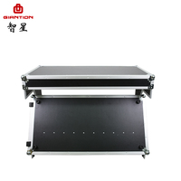 Boîtier de transport pour dj, combinaison 2 en 1, matière aluminium, métal dur, Durable, 2 pièces