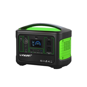 Centrale électrique portable Lvyuan 600W pour camping, voyages en voiture et autres usages extérieurs, haute puissance, stockage d'énergie, personnalisable. - Product Image 5