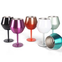 Vente en gros de flûtes à champagne incassables, en acier inoxydable plaqué argent, de luxe, pour bar, fête, mariage, avec logo personnalisé