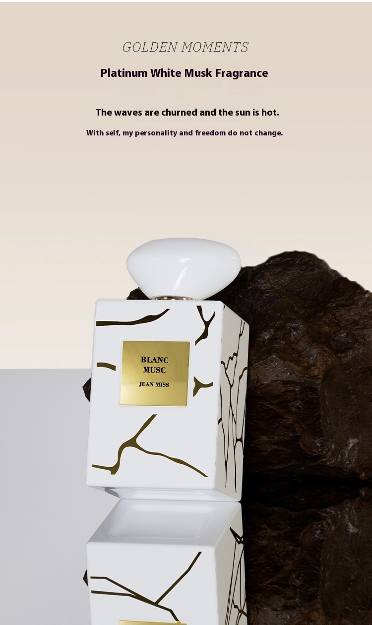Almizcle blanco platino perfume
