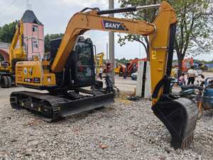 Excavadora Sany Sy75c de 7 Toneladas, 95% Nueva, Poco Uso, Sistema Hidráulico de Alta Calidad, Precio Bajo - Product Image 3