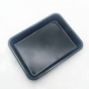 Palet de Plástico para Carne al por Mayor, Bandeja de Almacenamiento Negra para Empacar Carne - Product Image 1