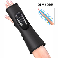 Masseur de main et de poignet sans fil rechargeable à compression d'air avec massage séquentiel à 360 degrés pour la relaxation musculaire OEM ODM