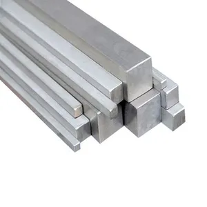 Factory Stock Extruded Aluminum Square & Rectangular Bar Rod 2024 5052 5083 6061 6082 7075 Welding & CNC for Bending & Cutting