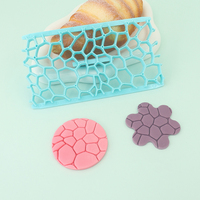 Moule à gâteau en plastique imprimé peau d'animal Outil de cuisson Écologique Résistant à la chaleur Fabrication de savon Résine Compatible Baking Lover Sharp
