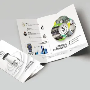 Factory Custom Logo Glossy Laminated Product Business Flyers Insert Cards Printing