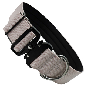 Collier pour chien en nylon robuste, doublure rembourrée douce et boucle en métal à dégagement rapide pour les races moyennes et grandes - Product Image 1