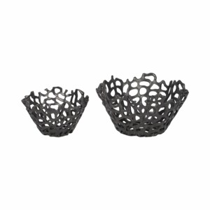 Ciotola in ceramica scultorea dal design astratto per centrotavola da caffè, decorazione per soggiorno. - Product Image 2
