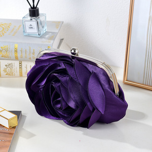 Nouvel Arrivage Sac à Main Floral Élégant Pochette de Mariée Tendance pour Robe de Mariage Design Géométrique Sacs de Soirée de Luxe Vente en Gros - Product Image 6