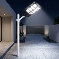 Farolas Solares, Luces Solares para Jardín, Iluminación Exterior, Impermeables IP65 y con Protección Contra Rayos, Certificación CE