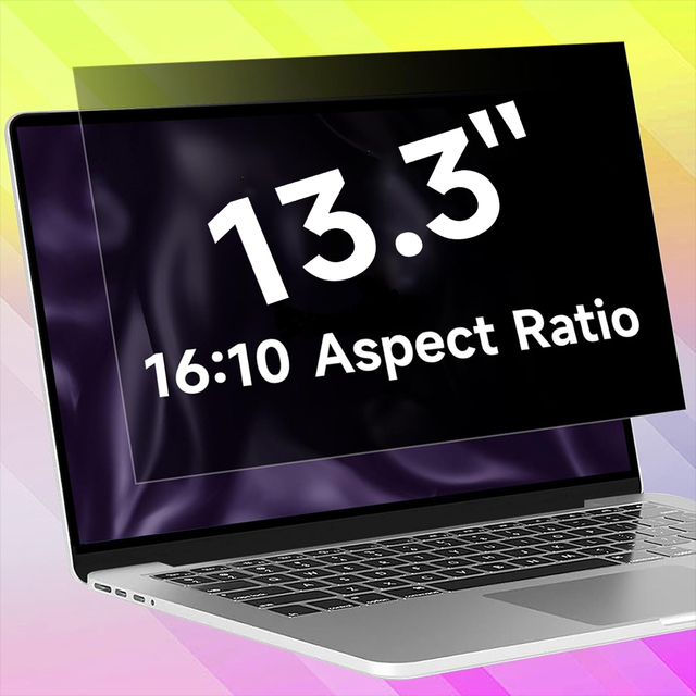Easy to Install Anti spy Screen Protector 2 Ways Privacy Filter for 13.3 Inch 14 Inch 15.6 Inch Laptop