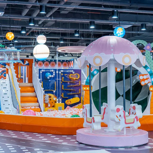 Usine chinoise Vente en gros Équipement de jeu doux Parc d'attractions pour enfants Équipement d'intérieur Terrain de jeux intérieur coloré Fosses à balles - Product Image 4