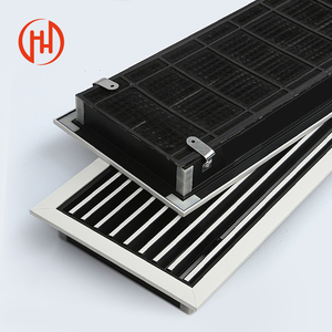 Rejilla de ventilación con difusor de ranura lineal de aluminio ajustable para techo de aire acondicionado - Product Image 5