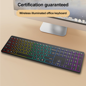 Có Thu Phí Đèn Nền Cắt Kéo Bàn Phím 113 Phím Không Dây <span class=keywords><strong>2.4G</strong></span> Bàn Phím Siêu Mỏng Yên Tĩnh Gõ Nhỏ Gọn Bàn Phím Không Dây Cho PC - Product Image 4