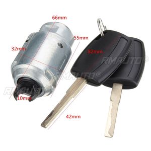 Kit de réparation de serrure de capot de voiture avec 2 clés pour Ford Focus II Mk2 2004-2012 4M5AA16B970AB - Product Image 2