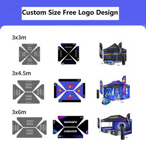 Carpa de Toldo Personalizada de 2x2m para Promoción <span class=keywords><strong>Inmobiliaria</strong></span> y Exteriores para Stands de Exhibición - Product Image 4