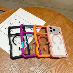 Tùy chỉnh màu sắc với từ tính không dây sạc điện thoại trường hợp <span class=keywords><strong>fundas</strong></span> đối với <span class=keywords><strong>Samsung</strong></span> Galaxy A15 A16 A17 A56 A57 A26 A27 S26 siêu cộng với - Product Image 2