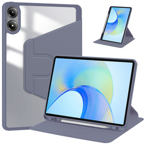 Funda para <span class=keywords><strong>Huawei</strong></span> Honor Pad X9 con Soporte para Lápiz, Rotación de 360 Grados, Parte Trasera Acrílica Transparente, Funda con Soporte para Honor Pad X9 de 11.5 Pulgadas - Product Image 3