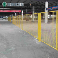 Barrera de Seguridad de Malla de Alambre Soldada para Protección de Máquinas Industriales, Aislamiento de Equipos de Taller y Áreas de Producción en Fábricas