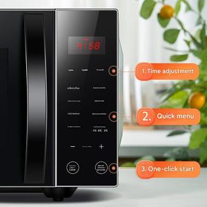 Four à <span class=keywords><strong>micro</strong></span>-<span class=keywords><strong>ondes</strong></span> combiné, grande capacité de 25 L, chauffage rapide de 900 W, stérilisation intelligente - Product Image 5