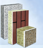 Panneau d'isolation sandwich moderne intégré pour l'extérieur, avec isolation phonique et décoration thermique intégrées
