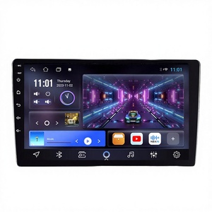 Radio Estéreo <span class=keywords><strong>para</strong></span> Auto de 7 Pulgadas con Diseño Delgado, Reproductor con GPS Integrado, Carplay Inalámbrico, Android Auto, USB, 32G ROM, 1 Año de Garantía - Product Image 1