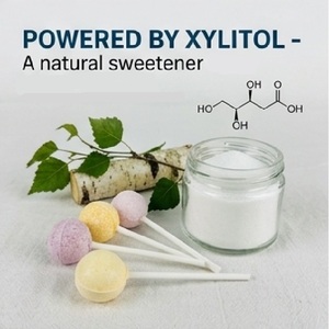 Piruletas de Xilitol Sin Azúcar, Amigables con los Dientes, Naturales, con Sabor a Frutas, Veganas, Sin Gluten, Dulces Saludables, a Granel, con Etiqueta Privada - Product Image 3