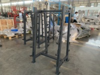 Soporte de Barra de Pesas de Metal para Gimnasio Comercial o Casa, Equipo de Fitness, Banco, Color Personalizable, Planificación de Espacio 3D Gratuita