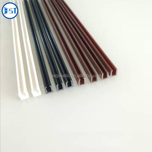 Profilo di Protezione per Bordi in Vetro in <span class=keywords><strong>PVC</strong></span> Grigio a Forma di U da 6 mm - Product Image 4