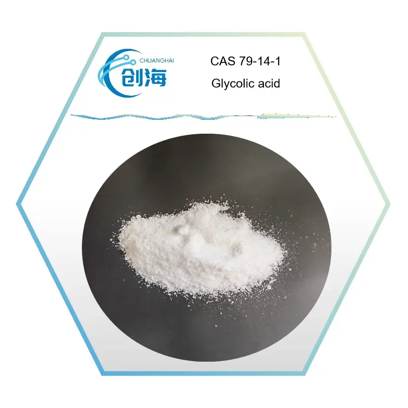 Werkseitige Lieferung C2H4O3 Glykol säure/Hydroxy essigsäure pulver CAS 79-14-1