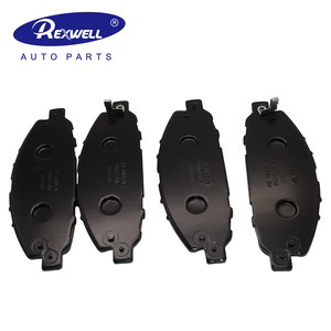 Pastillas de Freno de Disco Delanteras Negras para Automóvil, Piezas de Freno Automático 41060-VW085 AY040-NS105 D1060-3XA0A, Pastillas de Freno de Cerámica NAO para <span class=keywords><strong>Nissan</strong></span> NV350 Urvan E25 E26 - Product Image 2
