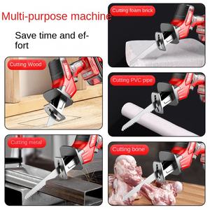 <span class=keywords><strong>Scie</strong></span> sauteuse industrielle sans balais 21V à batterie au lithium pour couper l'os, le jambon, la <span class=keywords><strong>viande</strong></span> congelée - Petite <span class=keywords><strong>scie</strong></span> à os pour la <span class=keywords><strong>viande</strong></span> domestique - Product Image 6