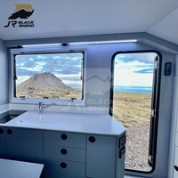 Camper Trailer Australie Box Rino Voyage Avec Salle De Bains Pop up 4x4 Caravan Top Expedition Off Road Large Popup