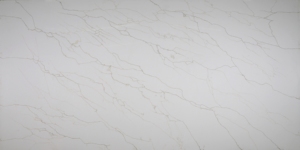 เคาน์เตอร์ควอทซ์สีทองที่ทันสมัยพื้นใหญ่หินเทียมขัดดีไซน์ร่วมสมัยโต๊ะโต๊ะเครื่องแป้งอาคารรับประกัน5 + ปี - Product Image 2