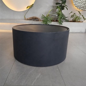 Mesa de Jantar Grande de Concreto Estilo Europeu Mesa Decorativa para Interior e Exterior - Product Image 2