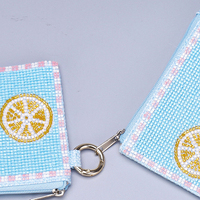 Tas tangan promosi, dompet bordir mesin, tas mutiara bordir, dompet bordir kartun, tas Bohemian, aksesori mutiara tugas berat