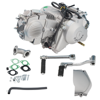 Moteur de moto complet YINXIANG 150cc, 4 vitesses, embrayage manuel, refroidissement par air, démarrage électrique et au kick, pour moto tout-terrain, quad