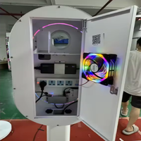 Accesorios de Iluminación para iPad, Cámara SLR, Bodas, Fiestas, Eventos Empresariales, Cabina de Fotos Construcción Metálica, Instalación Rápida, Impresión Instantánea
