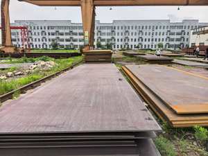 Vendite dirette della fabbrica della Cina Q195 Q215 Q235 Q275 ecc. Piastra in acciaio semplice utilizzata per rinforzare strutture in calcestruzzo per autostrade - Product Image 3